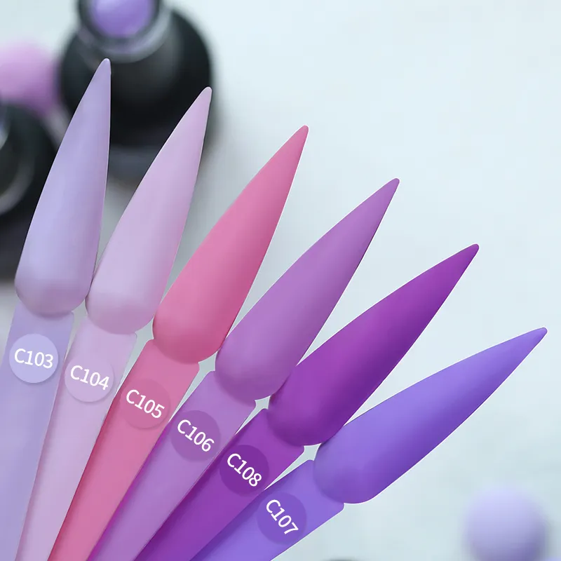 Born Pretty Pro UV/LED HEMA FREE gél lakk 15 ml - C107 - Medium Purple