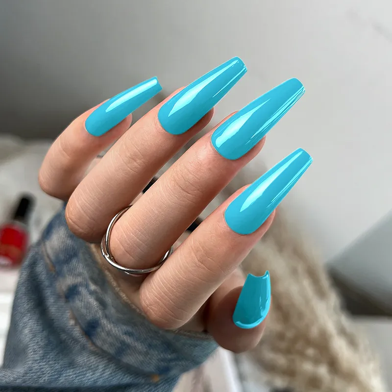 Born Pretty Pro UV/LED HEMA FREE gél lakk 15 ml - C092 - Pacific Blue