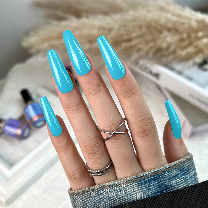 Born Pretty Pro UV/LED HEMA FREE gél lakk 15 ml - C092 - Pacific Blue