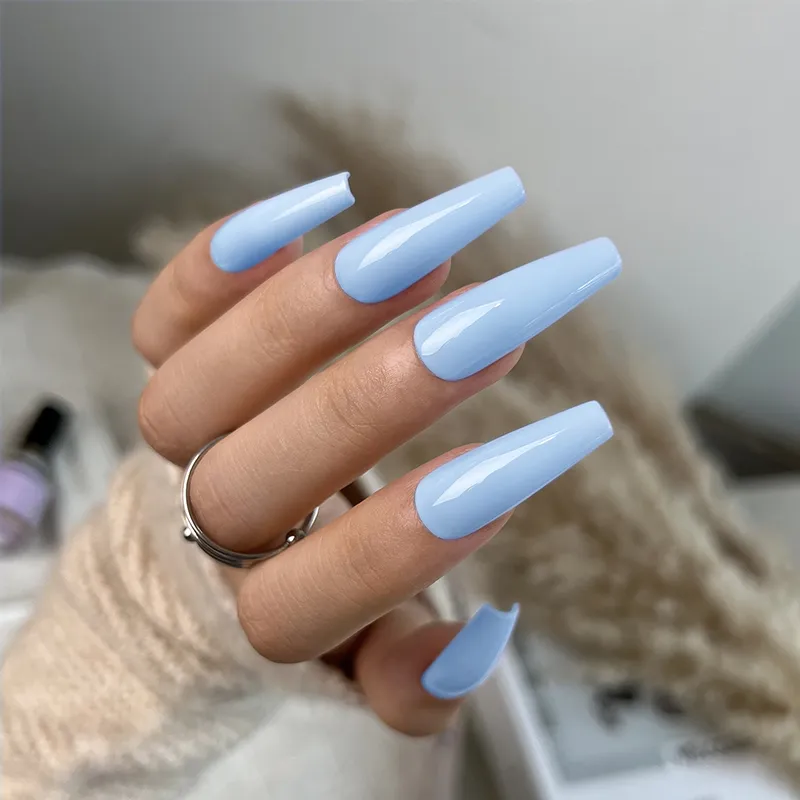 Born Pretty Pro UV/LED HEMA FREE gél lakk 15 ml - C094 - Baby Blue Eyes