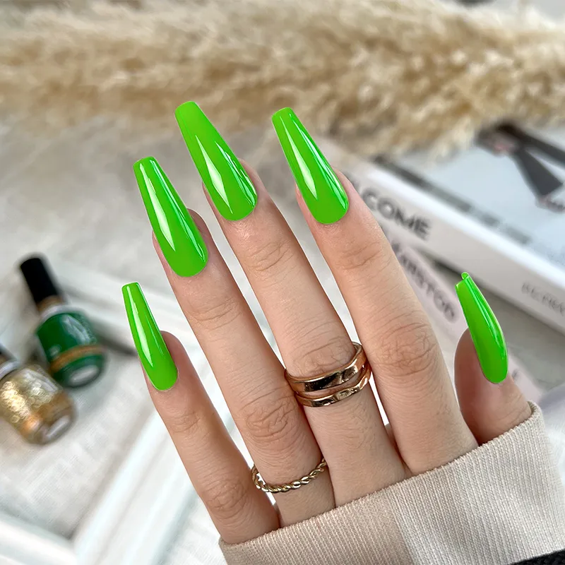 Born Pretty Pro UV/LED HEMA FREE gél lakk 15 ml - C101 - Harlequin Neon