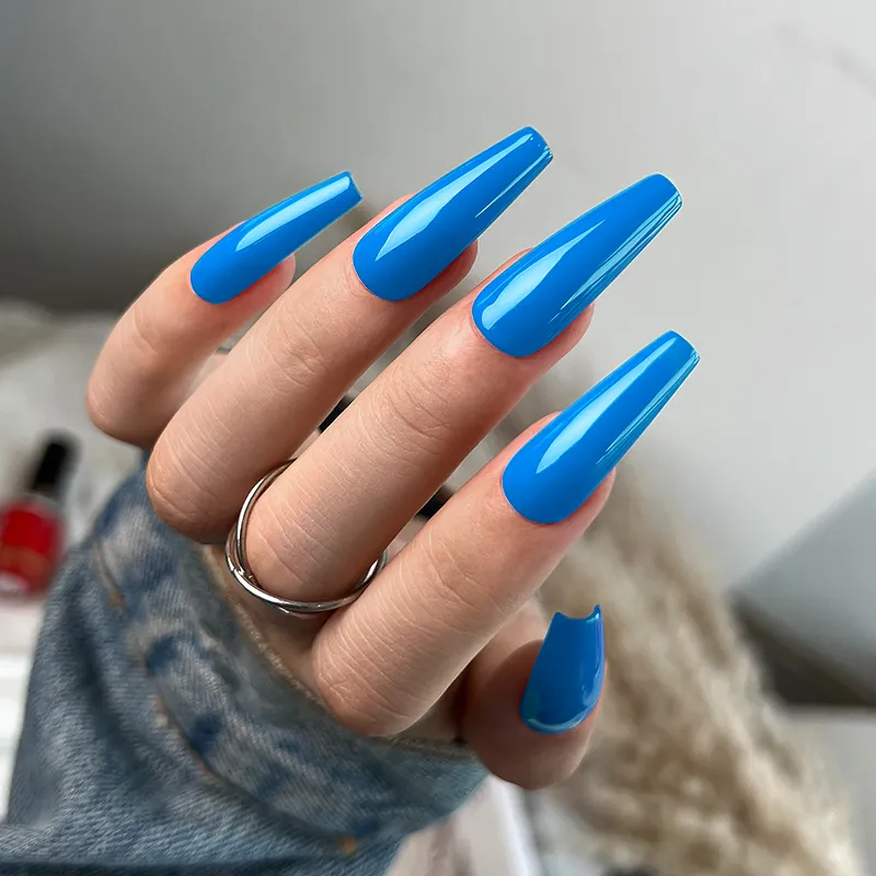 Born Pretty Pro UV/LED HEMA FREE gél lakk 15 ml - C110 - Maya Blue