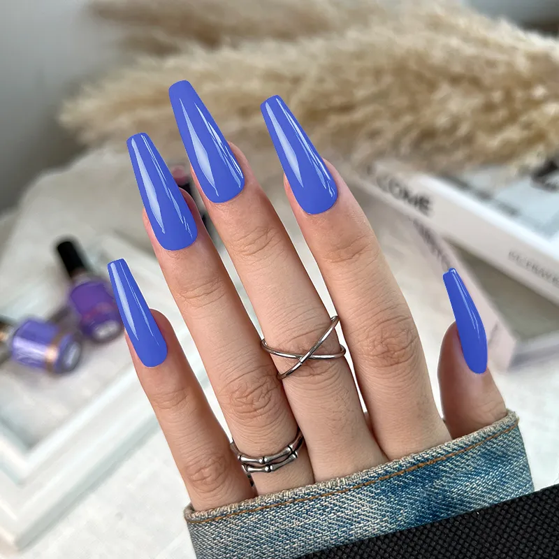 Born Pretty Pro UV/LED HEMA FREE gél lakk 15 ml - C111 - Little Boy Blue