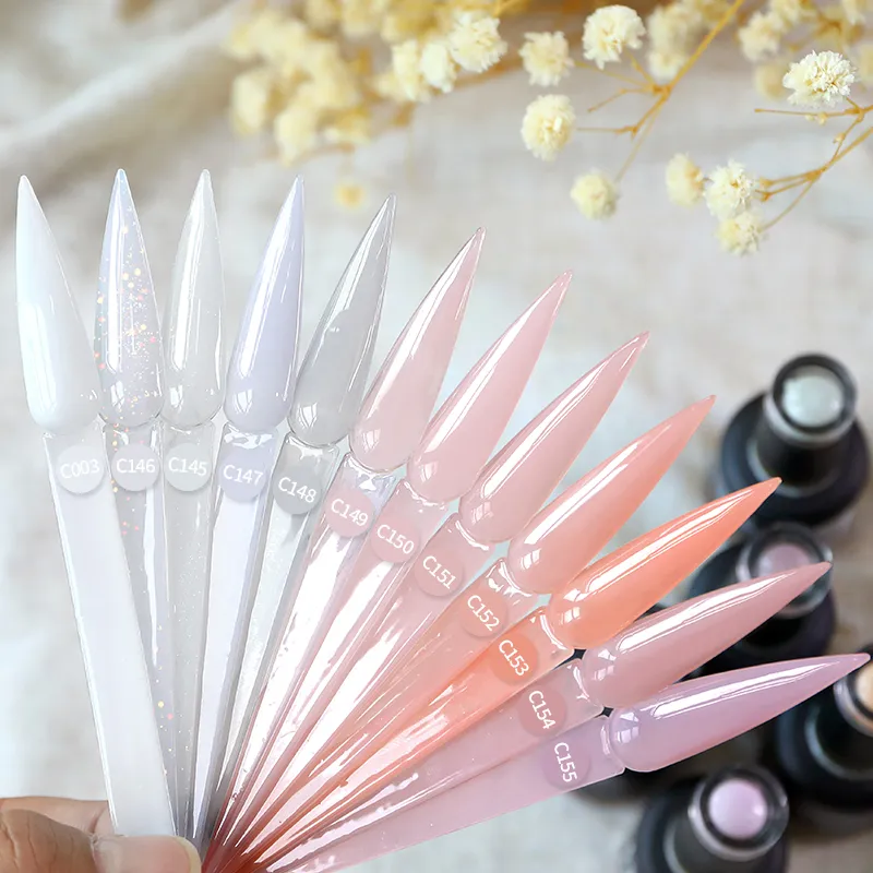 Born Pretty Pro UV/LED HEMA FREE gél lakk 15 ml - C147 - Milky Gray