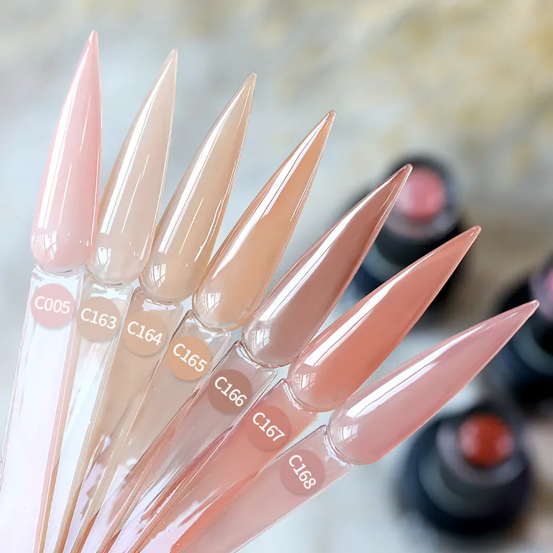 Born Pretty Pro UV/LED HEMA FREE gél lakk 15 ml - C163 - Jelly Soy Milk