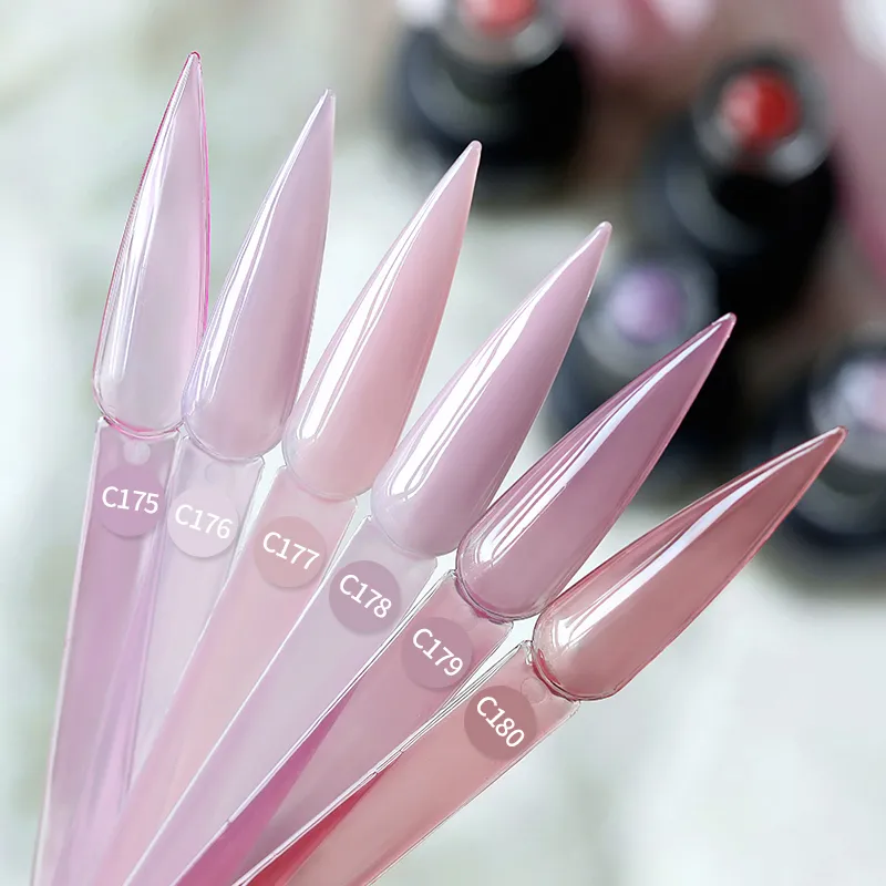 Born Pretty Pro UV/LED HEMA FREE gél lakk 15 ml - C179 - Jelly Purple