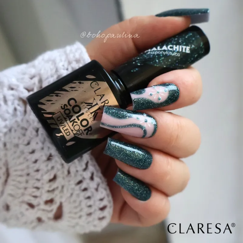 CLARESA UV/LED gél lakk 5g - Kitulec Series - Malachite