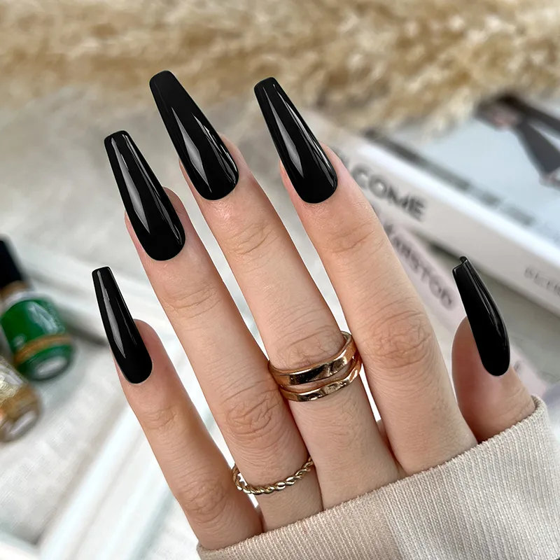 Born Pretty Pro UV/LED HEMA FREE gél lakk 15 ml - C001 - Piano Black