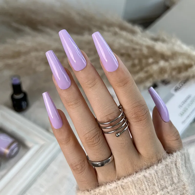 Born Pretty Pro UV/LED HEMA FREE gél lakk 15 ml - C022 - Light Lilac