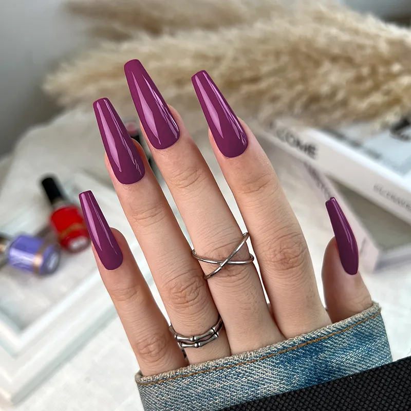 Born Pretty Pro UV/LED HEMA FREE gél lakk 15 ml - C027 - Tyrian Purple