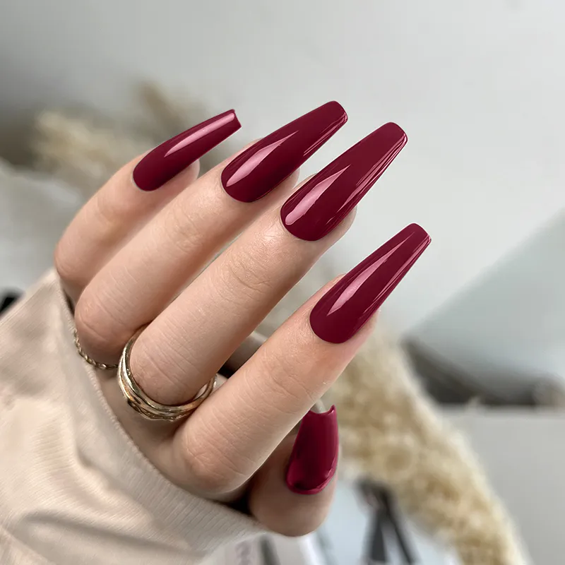 Born Pretty Pro UV/LED HEMA FREE gél lakk 15 ml - C032 - Bordeaux Red