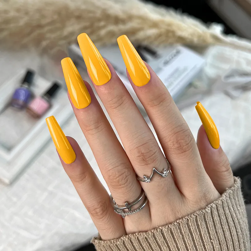 Born Pretty Pro UV/LED HEMA FREE gél lakk 15 ml - C033 - Orange Peel