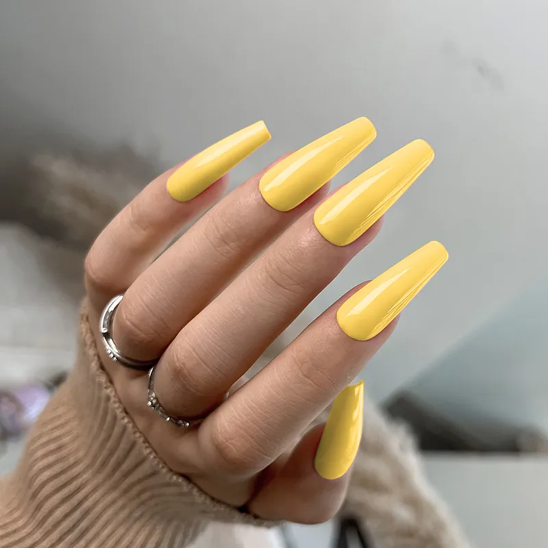 Born Pretty Pro UV/LED HEMA FREE gél lakk 15 ml - C037 - Canary Yellow