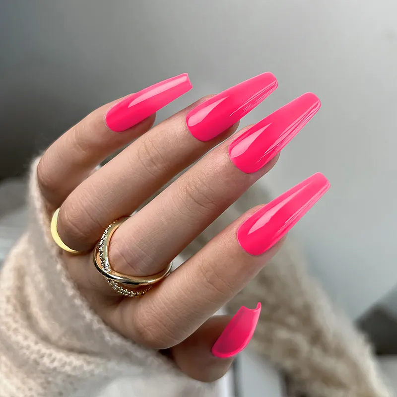 Born Pretty Pro UV/LED HEMA FREE gél lakk 15 ml - C052 - Neon Red Orange