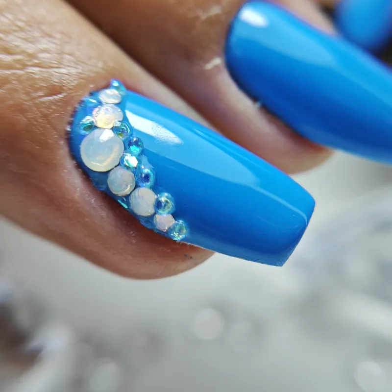 Born Pretty Pro UV/LED HEMA FREE gél lakk 15 ml - C044 - Deep Sky Blue