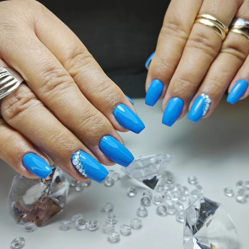 Born Pretty Pro UV/LED HEMA FREE gél lakk 15 ml - C044 - Deep Sky Blue