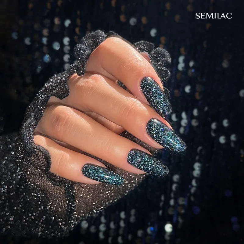 SEMILAC UV/LED Gél Lakk 7ml - 456 - HEMA FREE - Spectacular Night
