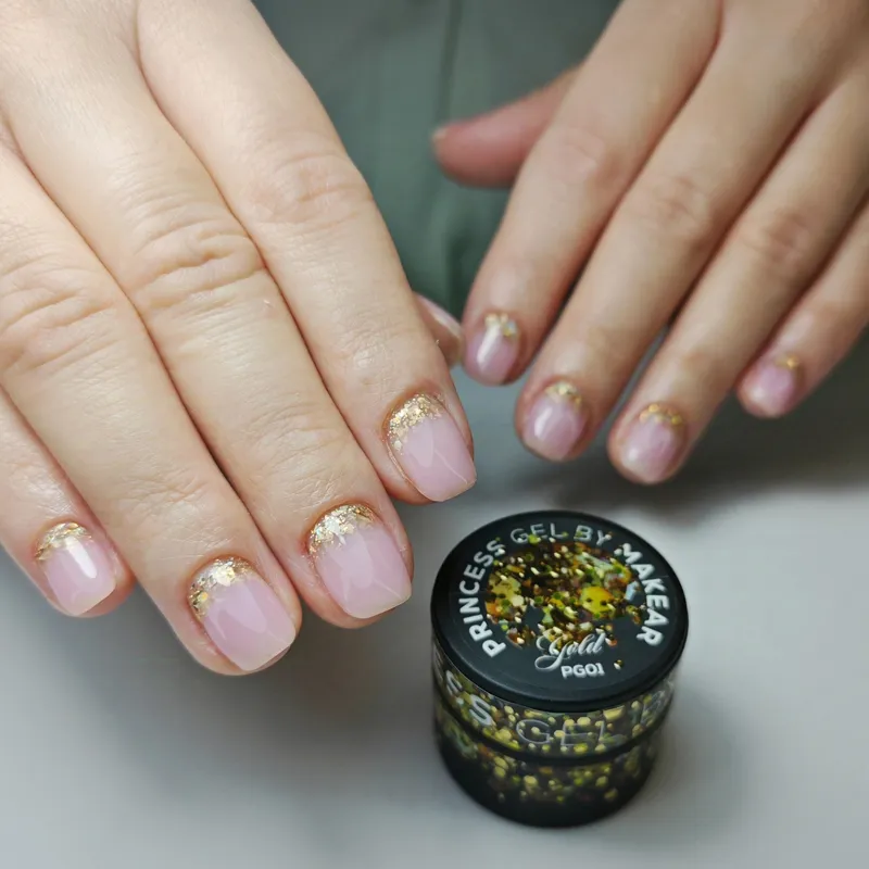MAKEAR Princess Gel 5ml -  PG01 Gold