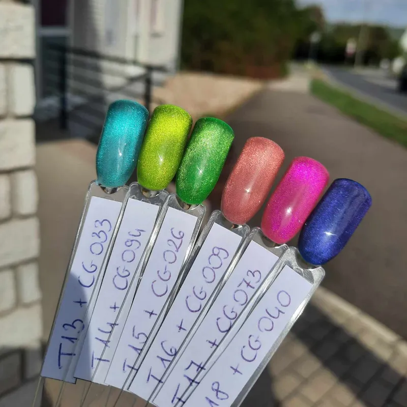 BORN PRETTY PRO UV/LED gél lakk 15 ml - T014 - Double Light Cat Eye