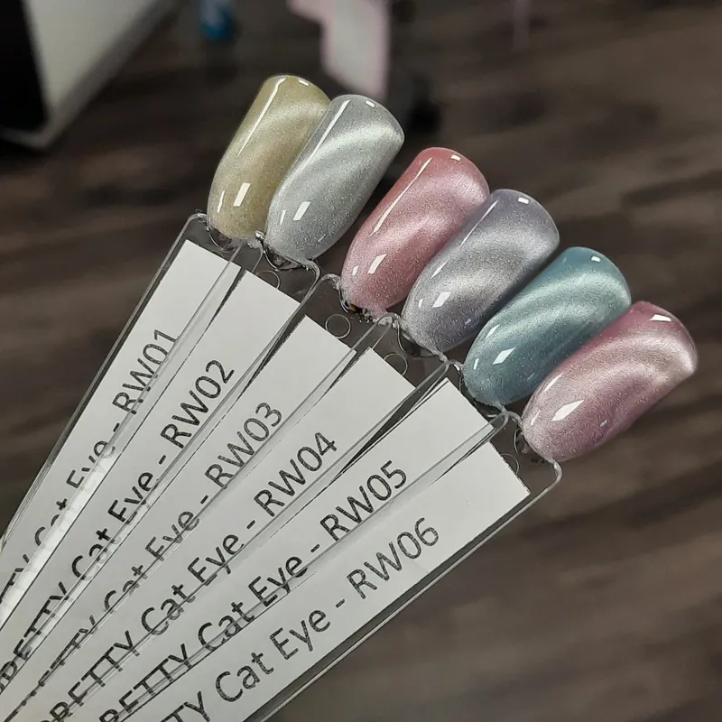 BORN PRETTY Rainbow Water Light Cat Magnetic UV/LED gél lakk 10 ml - RW01