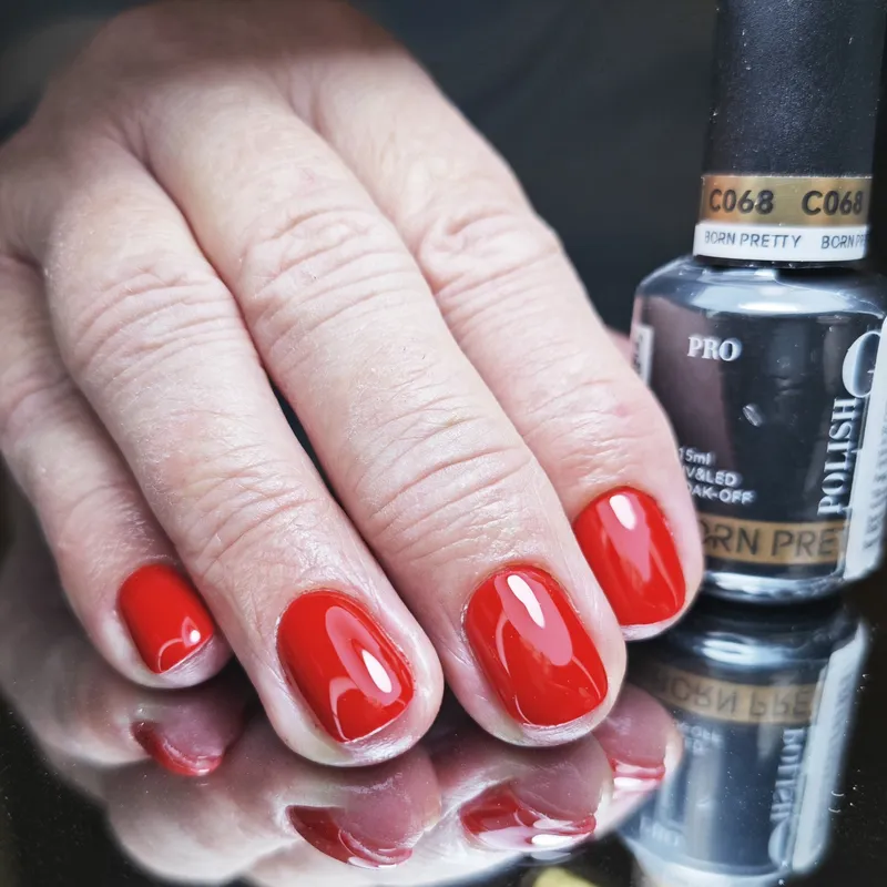 Born Pretty Pro UV/LED HEMA FREE gél lakk 15 ml - C068 - Fire Brick