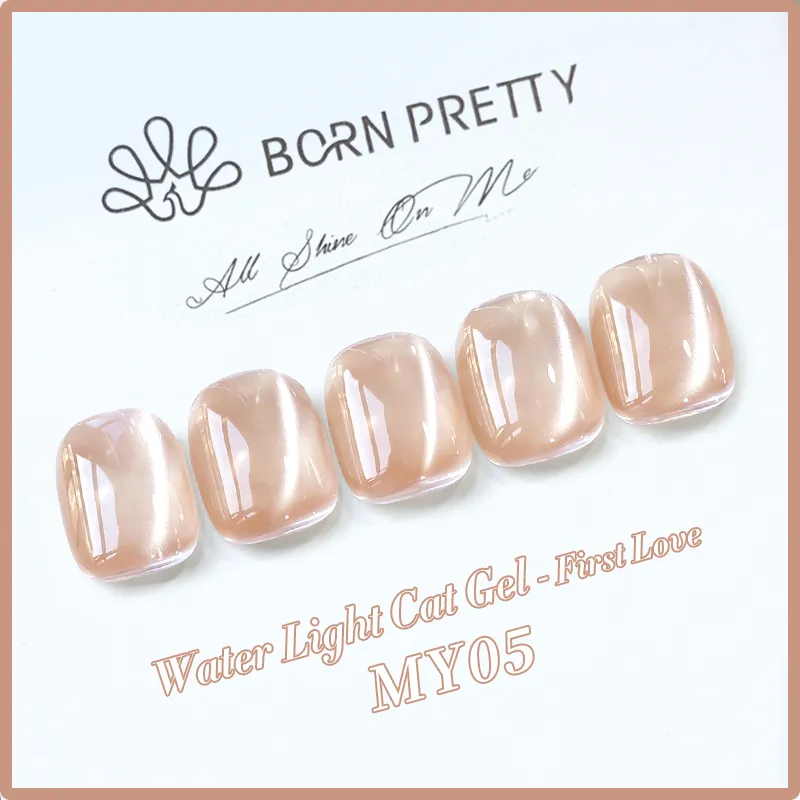 Born Pretty Cat Magnetic UV/LED gél lakk 10 ml - MY05 - First Love