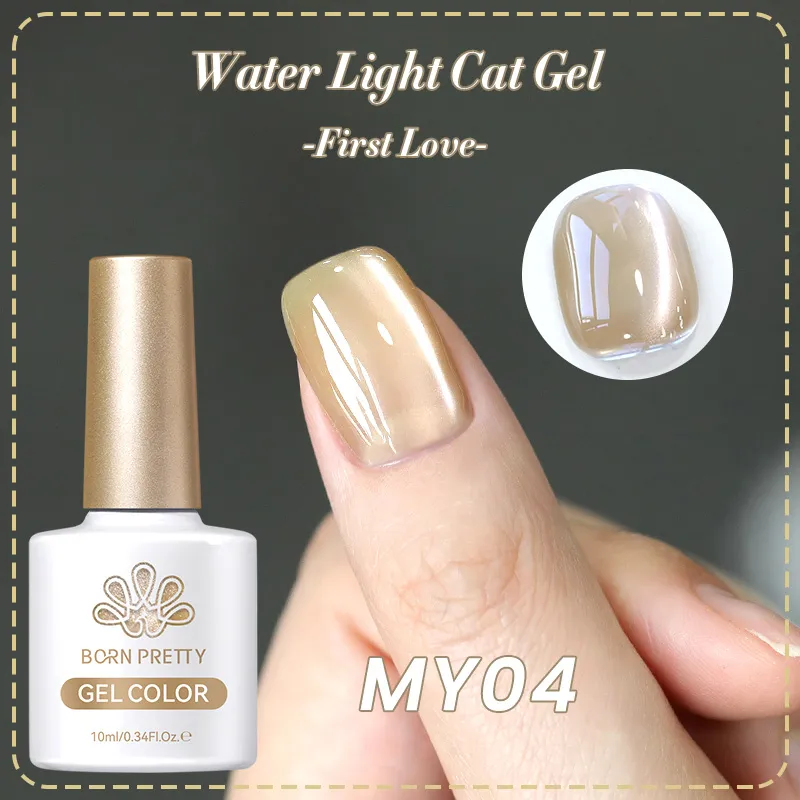 Born Pretty Cat Magnetic gél lakk 10 ml - MY004 - First Love