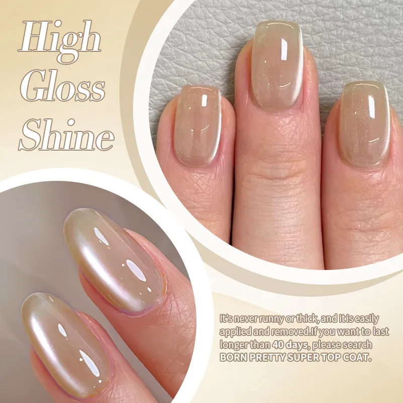 Born Pretty Cat Magnetic UV/LED gél lakk 10 ml - MY04 - First Love