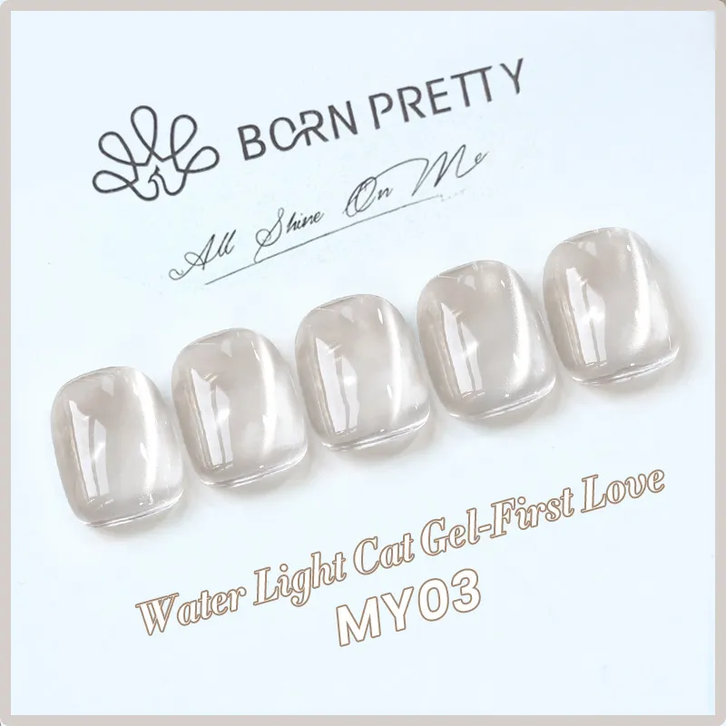 Born Pretty Cat Magnetic gél lakk 10 ml - MY003 - First Love