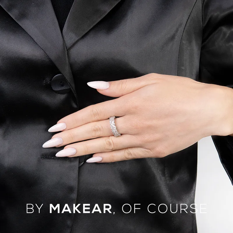 MAKEAR Challengel  Builder Gel 50ml - No.HG12 Milky Pink Shimmer