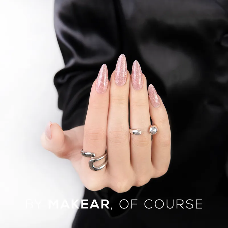 MAKEAR Challengel Builder Gel 15ml - No.HG14 Rose Shimmer