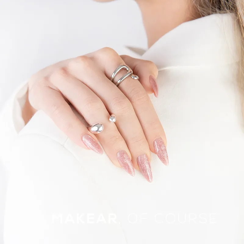 MAKEAR Challengel  Builder Gel 50ml - No.HG16 Nude Shimmer