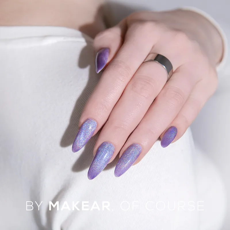 MAKEAR Holo Cat Eye Gel Polish 8ml - Cleangirl Collection - No.HC03