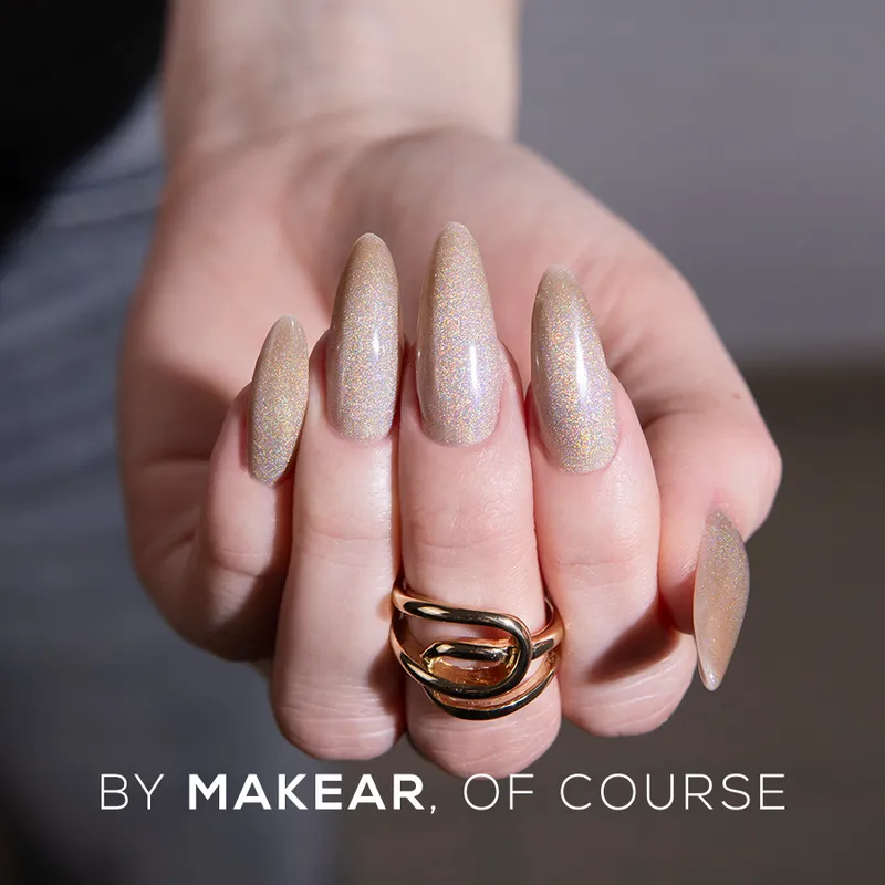 MAKEAR Holo Cat Eye Gel Polish 8ml - Cleangirl Collection - No.HC04