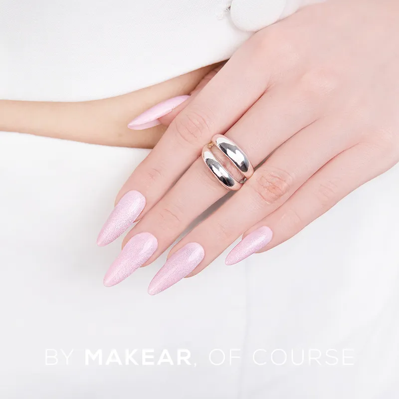 MAKEAR No Wipe Top 8 ml - Cat Eye Gold