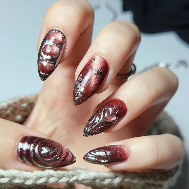 Born Pretty Cat Magnetic UV/LED gél lakk 10 ml - AW05/MY82