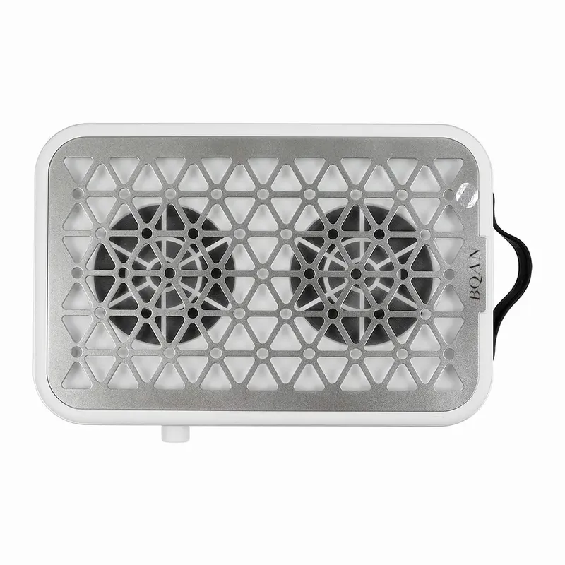 Duplaventillátoros asztali porelszívó - 48 W