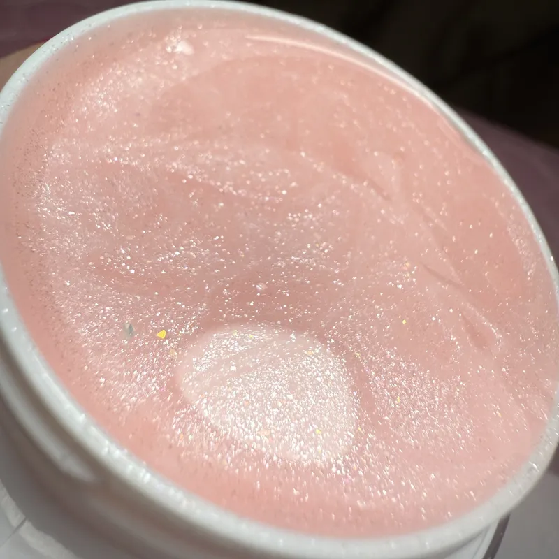 MAKEAR Challengel Builder Gel 15ml - No.HG12 Milky Pink Shimmer