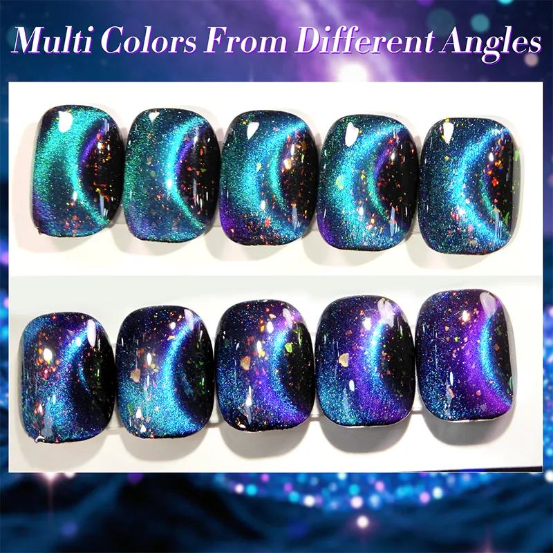 Born Pretty Cat Magnetic UV/LED gél lakk 10 ml - MY35 - 9D Cat Eye 