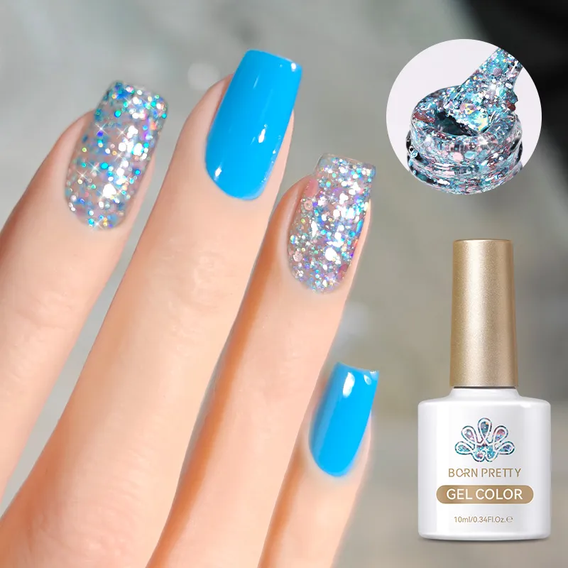 Born Pretty UV/LED gél lakk 10 ml - SG03 -Stained Glass