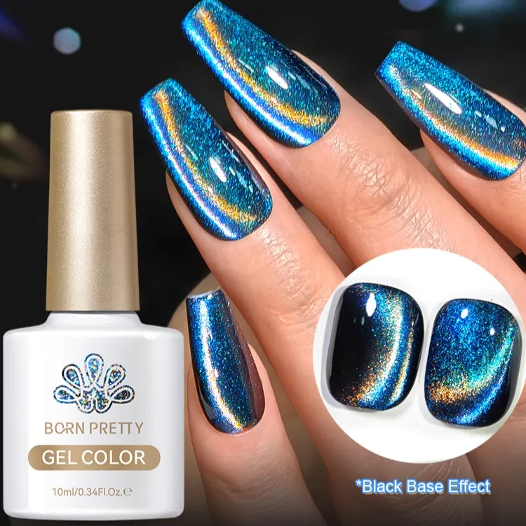 Born Pretty Cat Magnetic UV/LED gél lakk 10 ml - MY32 - 9D Cat Eye 
