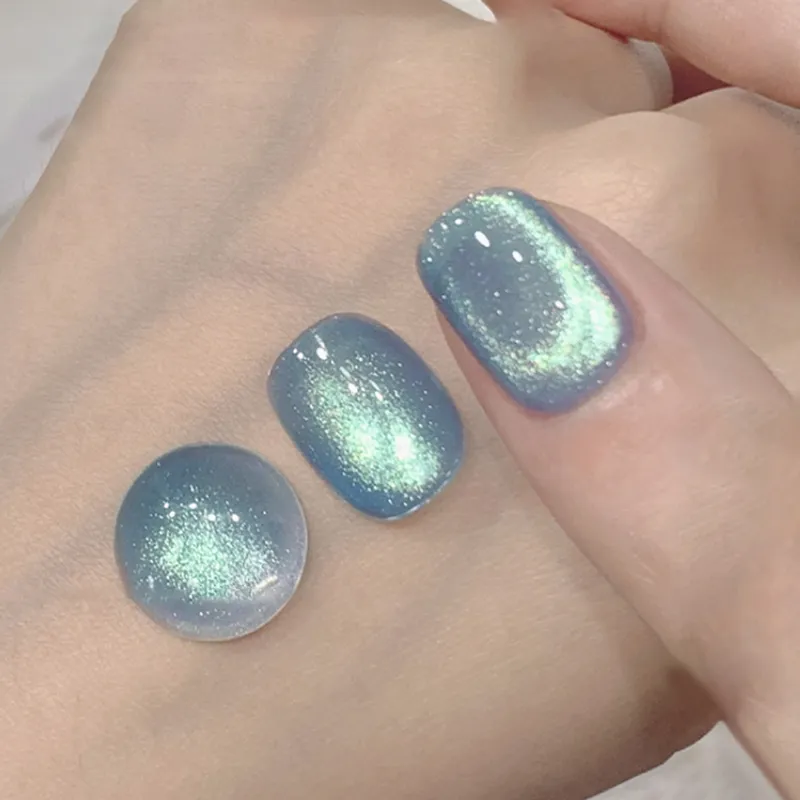 BORN PRETTY Green Cat Magnetic UV/LED gél lakk 10 ml - GCM05