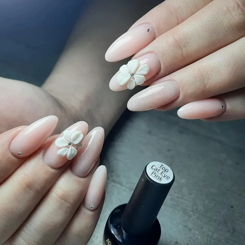 MAKEAR No Wipe Top 8 ml - Cat Eye Pink