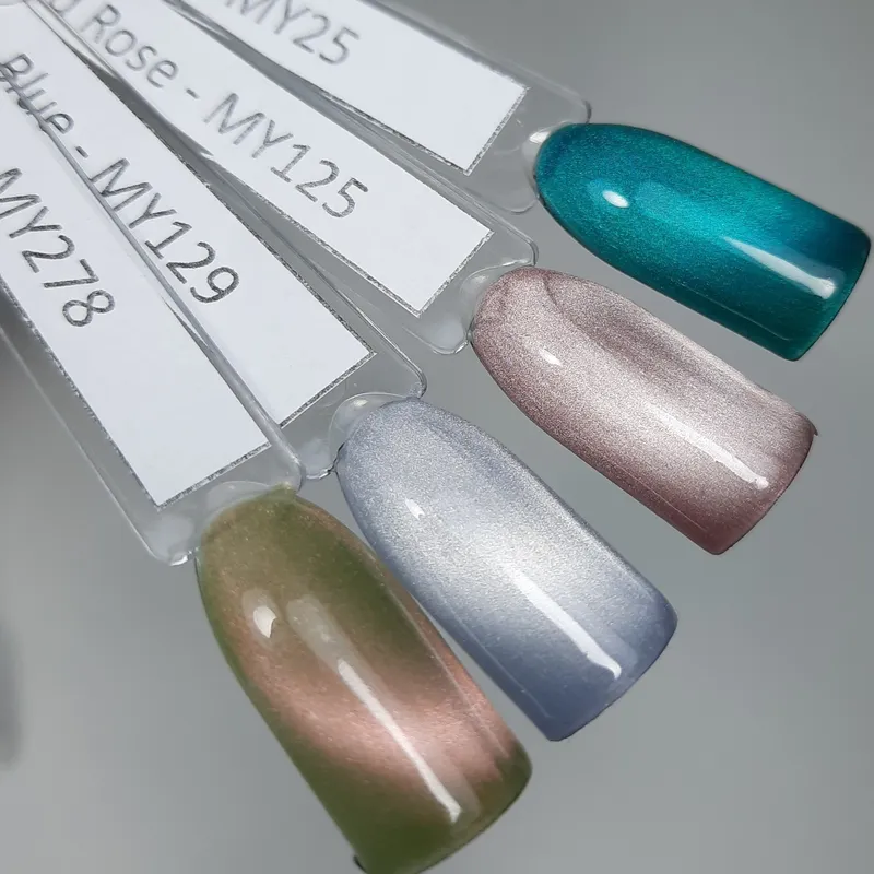 Born Pretty Cat Magnetic UV/LED gél lakk 10 ml - MY129 - Haze Blue
