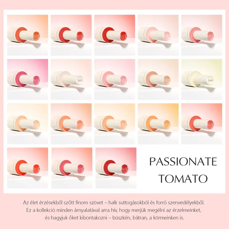 Venalisa UV/LED Gél Lakk szett - V2 - Passionate Tomato - 18 db szín