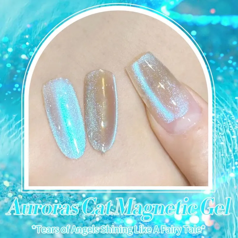 BORN PRETTY Aurora Cat Magnetic UV/LED gél lakk 10 ml - AC04 / MY93