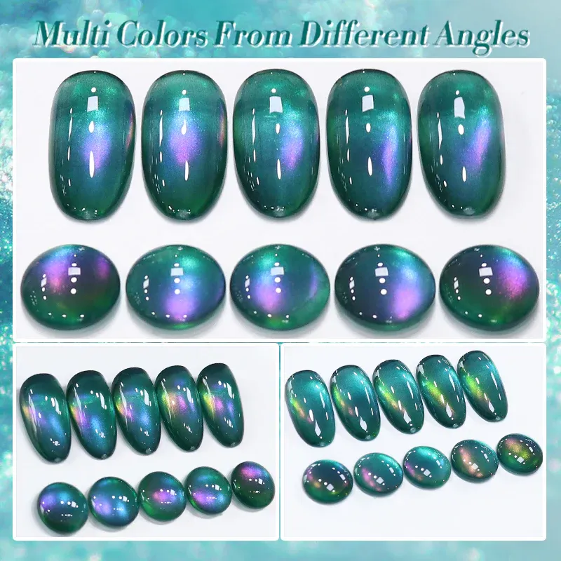 Born Pretty Cat Magnetic UV/LED gél lakk 10 ml - MY25 - Dreamy Sea