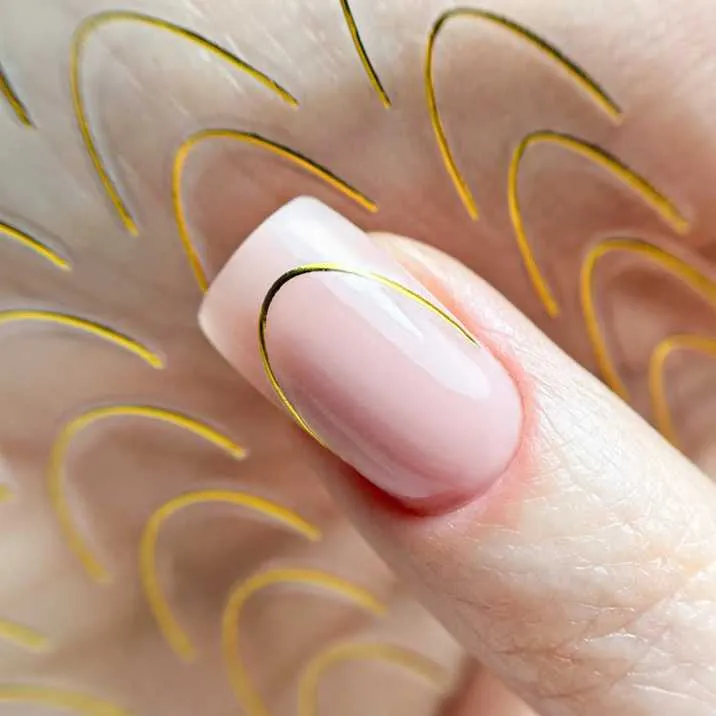 Öntapadó francia matrica (48 db) - 141 Arany