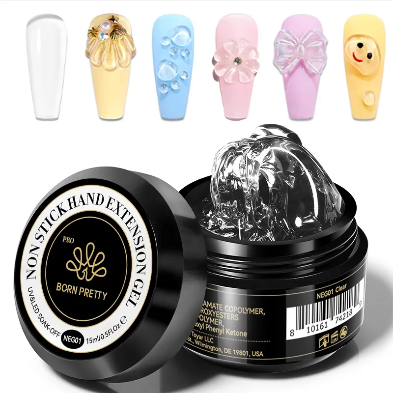 Born Pretty  Pro fixálásmentes gyurmazselé 15 ml - NEG05