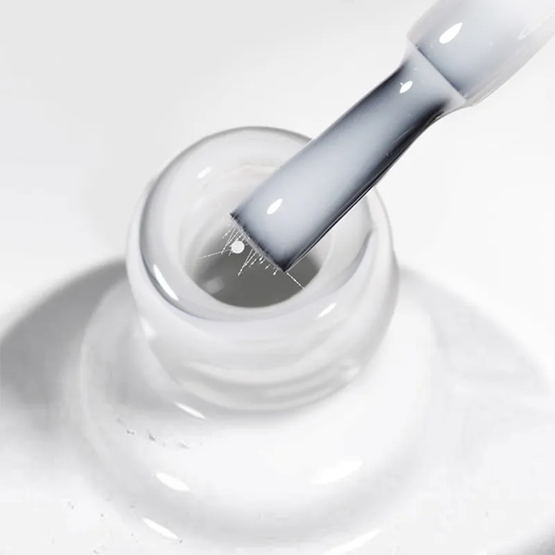 Born Pretty - Fiber Base Gel 10 ml - FB02 Milky White